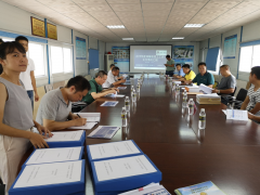 國務院農(nóng)民工工作領導小組到海南二建熱帶海洋學院項目部開展農(nóng)民工工資支付情況檢查工作